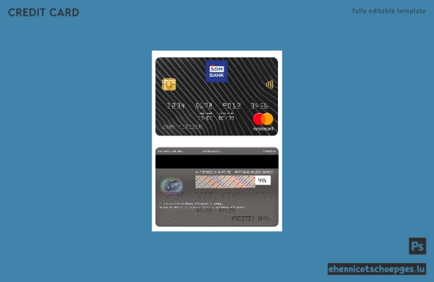 Somalia Sombank Mastercard Beispielvorschau